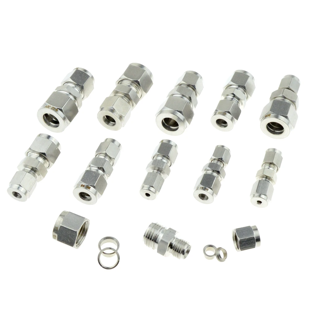 Фитинг для компрессора редуктор Union 1/8 &quot1/4" 1/2 &quot6 мм 8 10 12 OD труба наконечник