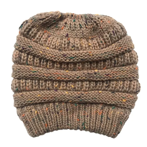 khaki without tag New Headwear Knitted Crochet Headband Turban Winter Ear Warmer Headwrap Elastic Hair Band for Women's Wide Hair Accessories - Цвет: khaki without tag