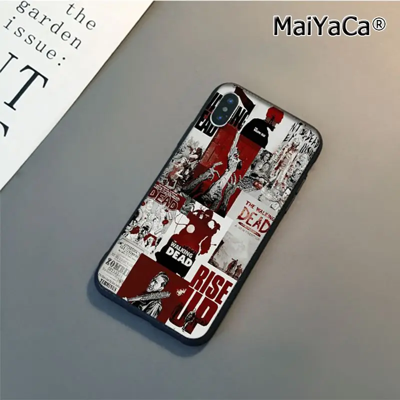 Чехол для телефона MaiYaCa для iphone 11 pro X se 5S 6s 6s plus 7 plus чехол walking dead hero для iphone 11 pro 8 8plus XR XS MAX