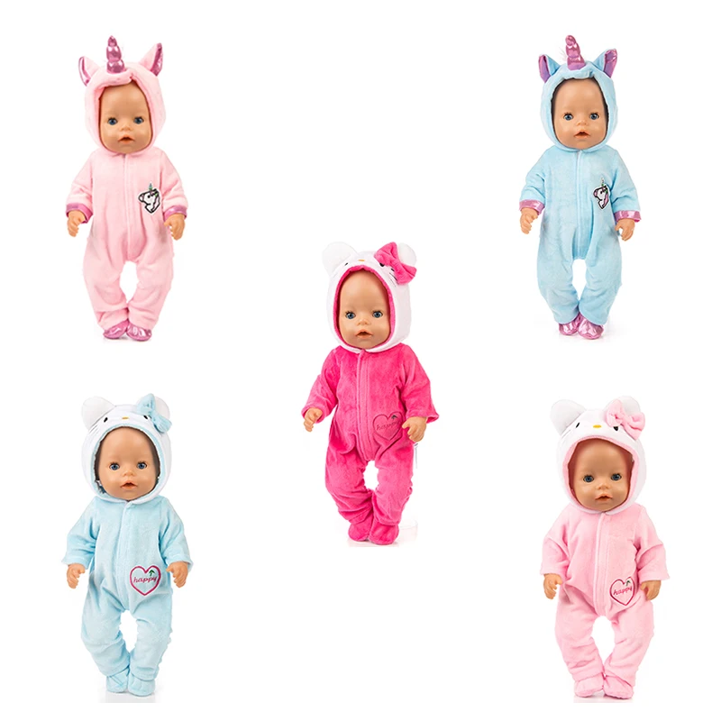Кукольные аксессуары для новорожденных 17 дюймов 43 см теплый комбинезон + обувь