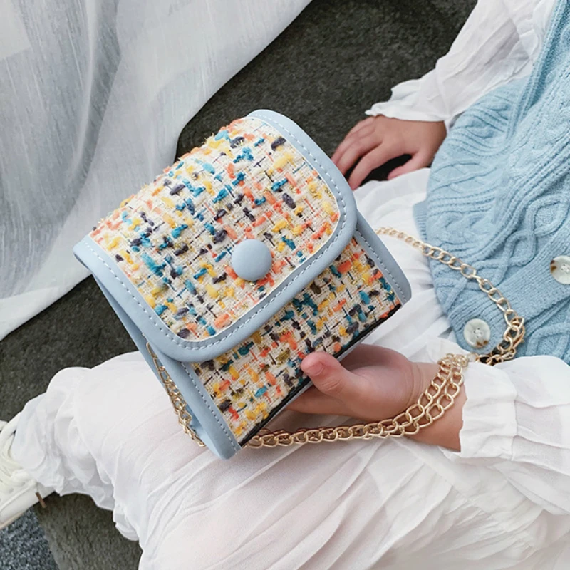 Модный кошелек для маленьких девочек из искусственной кожи и шерсти Детская