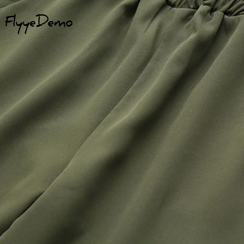 

Green Black Elastic Waist Big Female Pants Autumn New Loose Casual Pants Women Casual Pants Fashion Harem Pants Plus Size 4XL