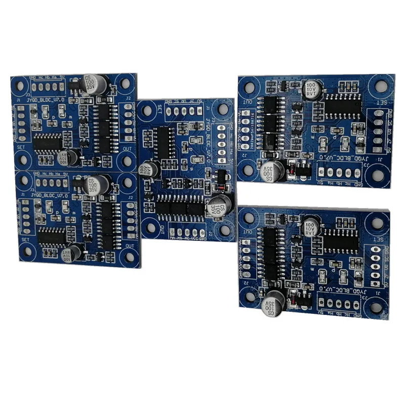 5PCS/lot JYQD_V7.0 12/24V DC Motor Driver Board BLDC Hall Brushless Control |