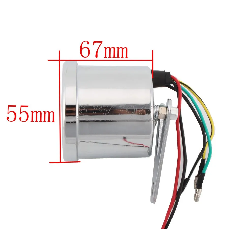Тахометр мотоциклетный со светодиодной подсветкой счетчик оборотов 0 13000