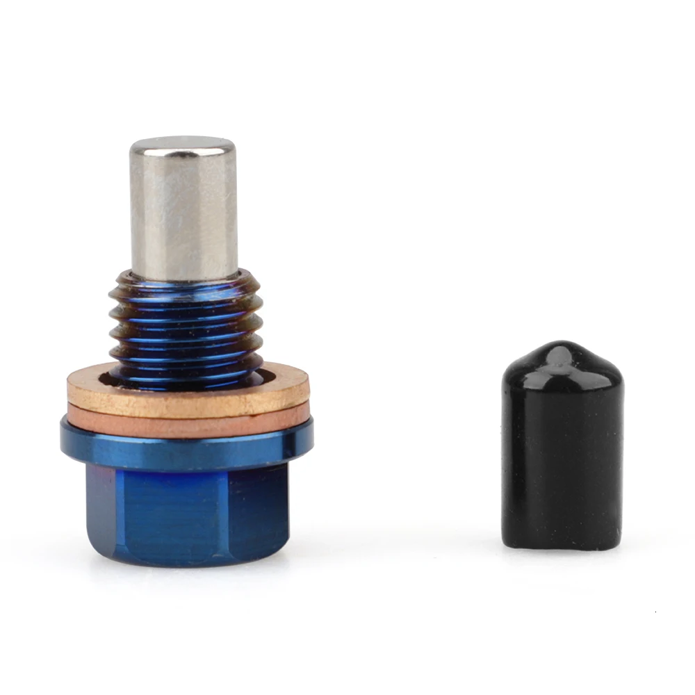 Reusable Permanent Magnetism 5000 Gs Titanium Alloy Magnetic Oil Drain Plug Oil Sump Nut M12x1.25 M12x1.5 M12x1.75 M14x1.5 | Автомобили и