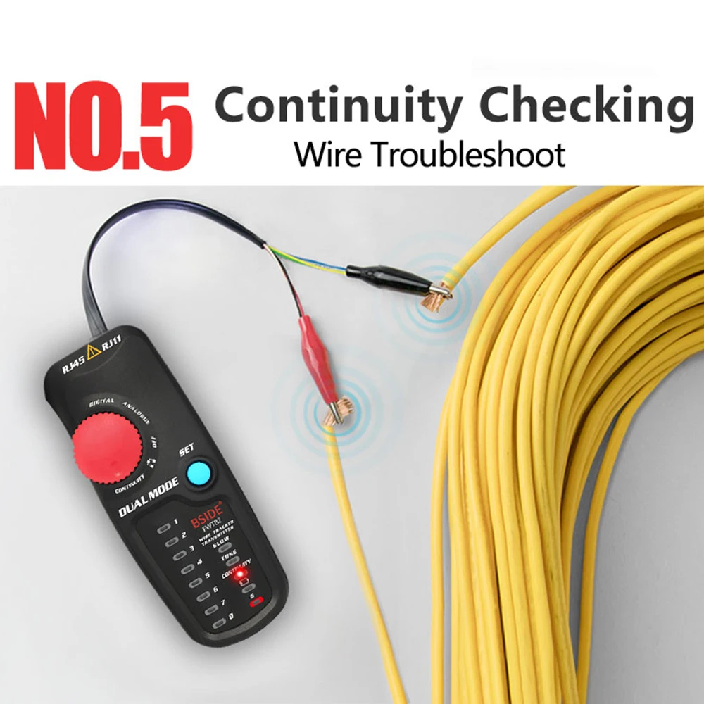 Кабельный трекер ЖКД сетевой тестер двойной режим Сетевой провод провода Тонер