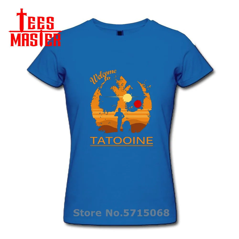 Новинка 2020 модная женская футболка JEDL Добро пожаловать в Tatooine Женская Винтажная