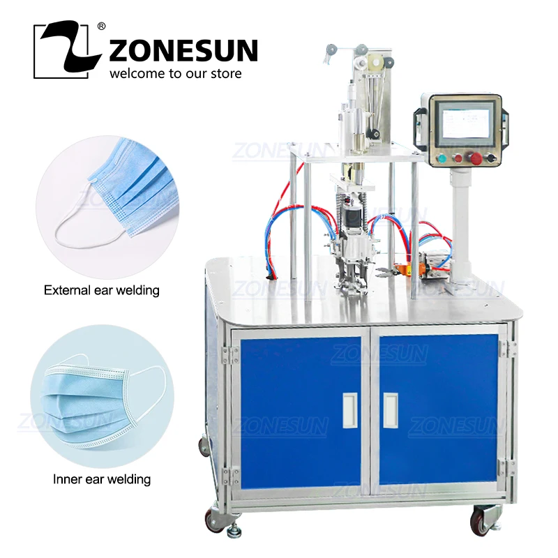 Настольная ультразвуковая полуавтоматическая маска для лица ZONESUN сварочный