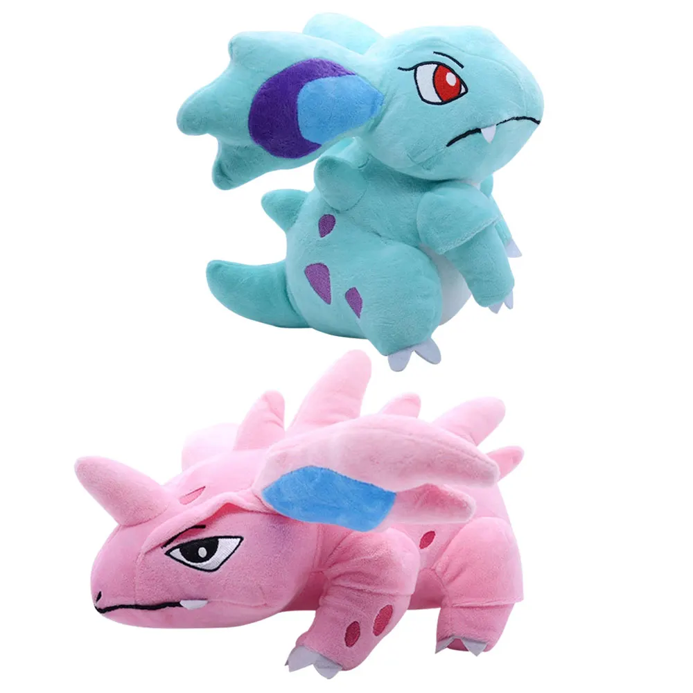 28 см аниме нидорина нидорино плюшевые игрушки мягкие набивные животные куклы