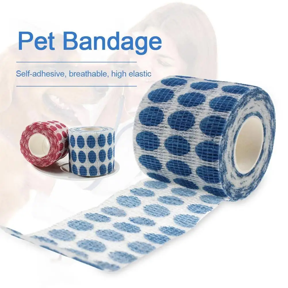

Pets Self-adhesive Tape Dogs Cats Bandage Tape Pet Caring Supplies