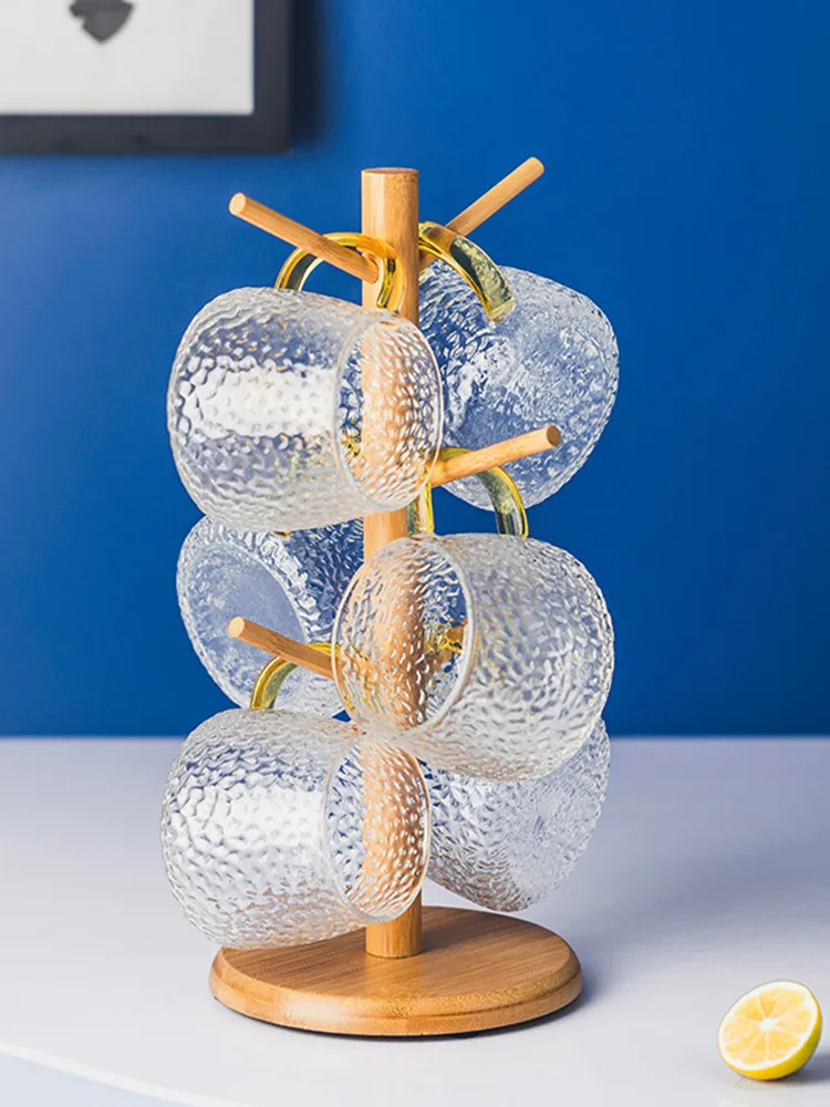 

Стойка для Винных Бокалов, подвесная креативная стойка для бокалов для воды, стойка для хранения, стеклянная стойка, дренажная стойка, Совре...