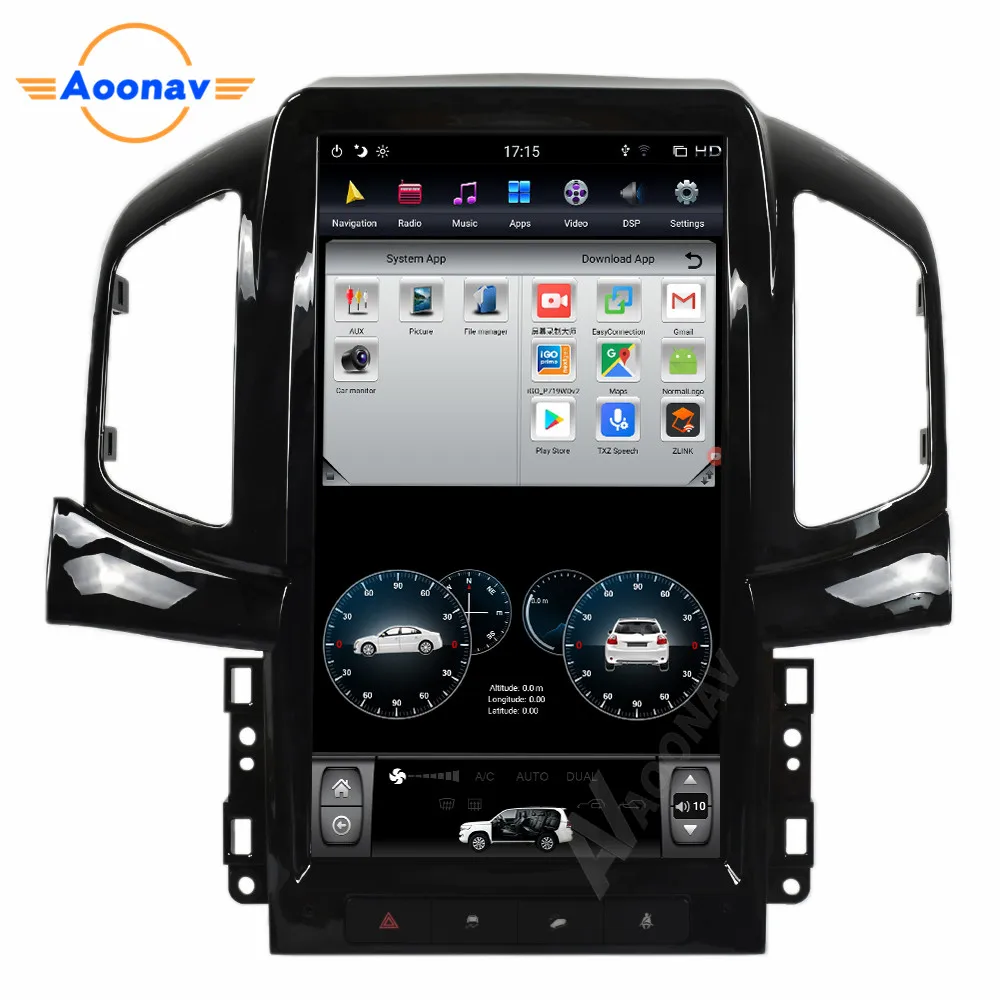 Автомобильный мультимедийный проигрыватель с GPS-навигацией 13 6 дюйма 2din Android для