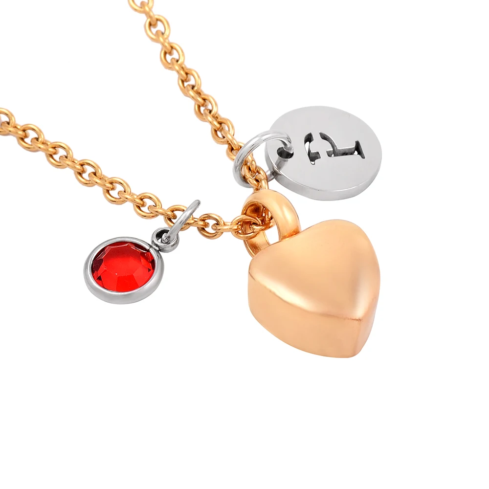 

IJMD0064 кремации из нержавеющей стали в форме сердца кулон ожерелье Мемориал урны памятный подарок для женщин ювелирные изделия