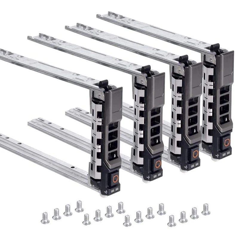 4 шт. 2 5 дюймовый отсек для жестких дисков Dell PowerEdge Servers T440 T640 R330 R430 R630 T630 R730 R730XD G176J и