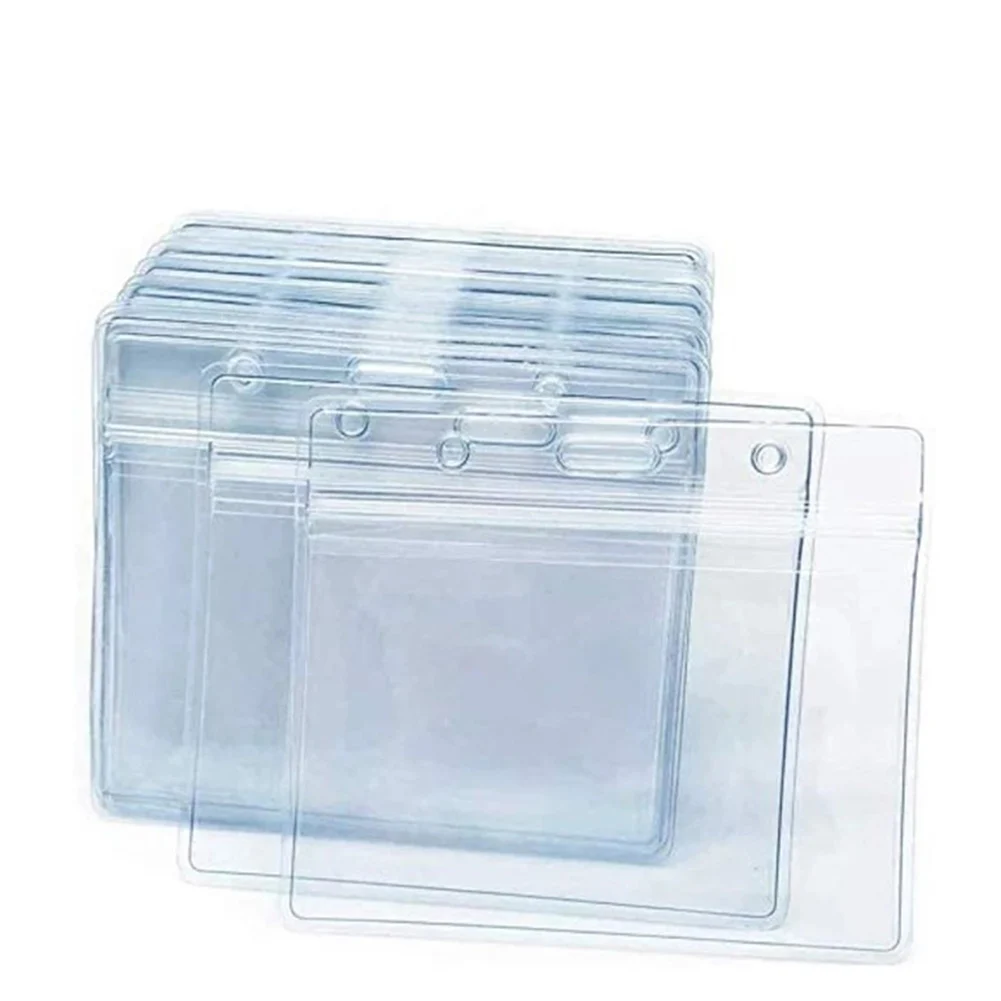

Factory Price Vaccine Record Card Holder PVC 4x3in Waterproof Vaccine Card ID Card Protective Sleeve Badge Holder