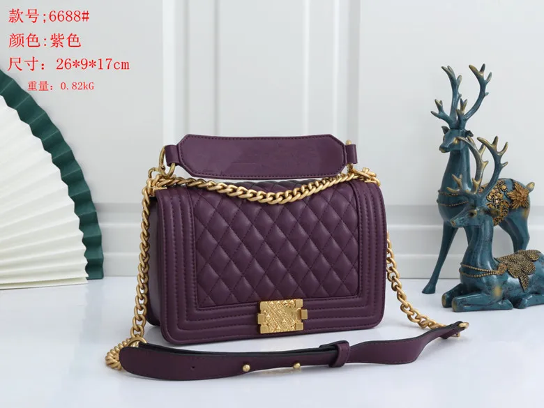 

Fashion Trend Women's Shoulder Bag Portable Rhombus Foreign Trade Bag Luxury Brand Handbags 2020 New