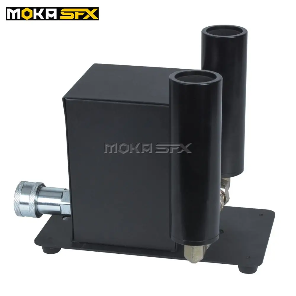 Двухтрубная цифровая СО2 струйная машина диско СО2 туманная Машина DMX 512 крио дымовой эффект СО2 струйная пушка сценический световой эффект