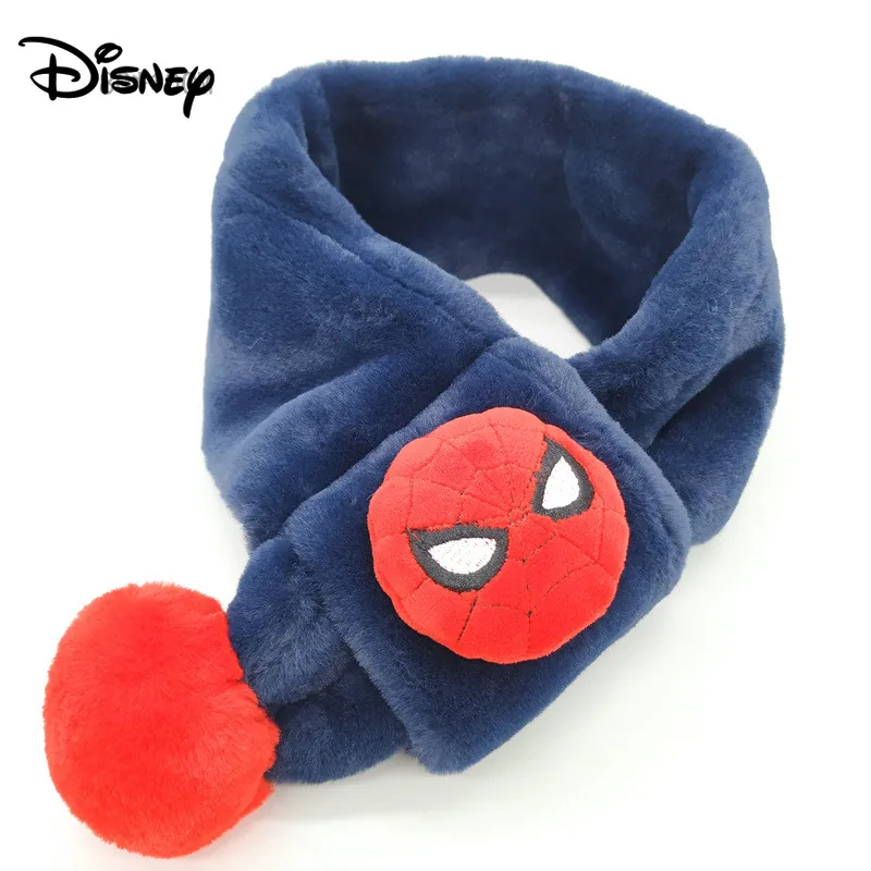 Детский шарф Disney ветрозащитный серии Marvel для мальчиков утолщенный теплый