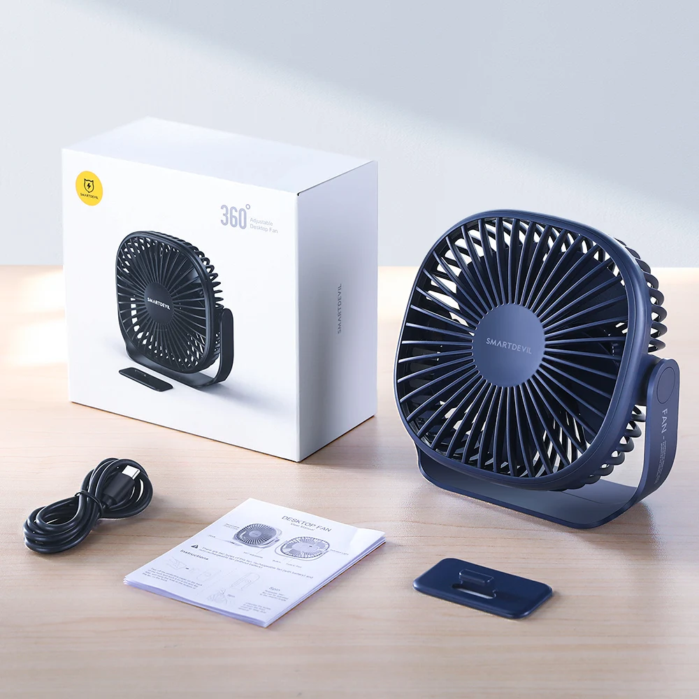 smartdevil portable dc 5v small desk usb cooler cooling fan 3 speed usb mini fans operation super mute silent for pc power bank free global shipping