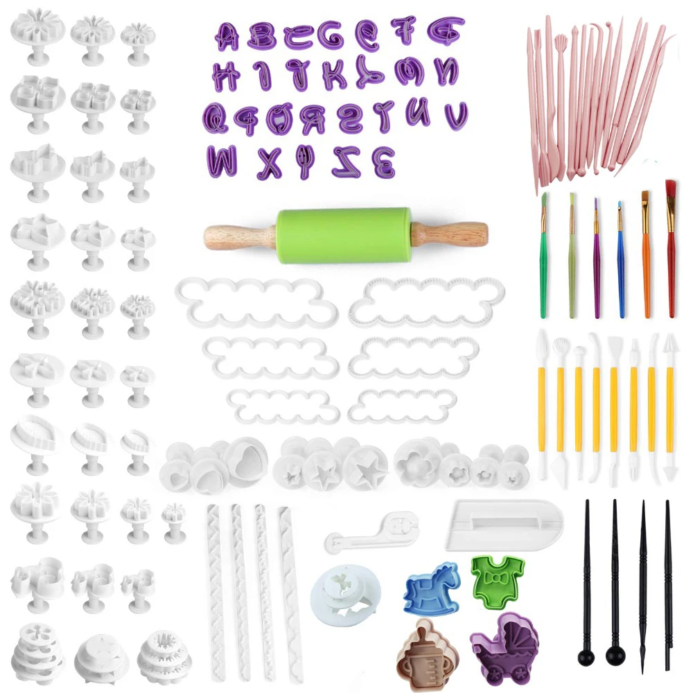 130 шт. набор инструментов для выпечки|Формы тортов| |