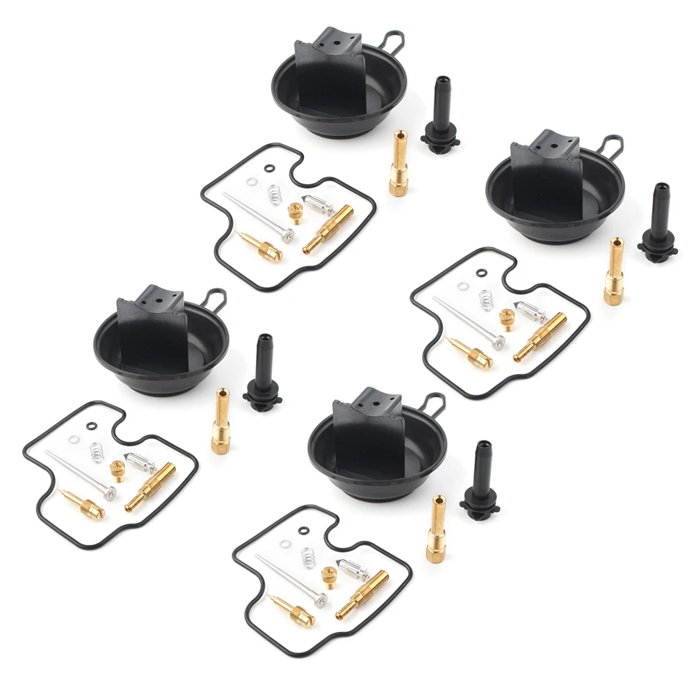 

4Sets Motorbike Carb Repair Carburetor Rebuild Kits Plunger For Honda CBR400 NC29 CBR250 NC22 CBR 400/250