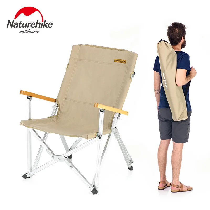 Naturehike (Shangye) Foldable Storage Chair Camping Chair Portable Picnic Barbecue Storage Outdoor Back Chair NH19JJ004