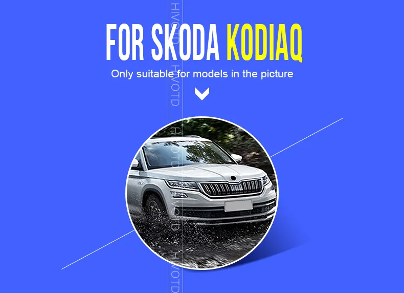Hivotd для Skoda Kodiaq шкода кодиак автомобильные чехлы солнцезащитный крем Защита от тепла анти-УФ устойчивый к царапинам складной авто аксессуары ,автотовары аксессуары для авто