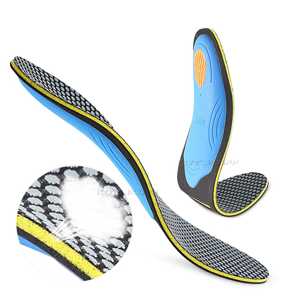 EVA Orthopedic Insoles For FlatFoot Arch Support Shoes Insert Pad Orthotics Shoes Insoles For Shoes Woman Men plantar fasciitis