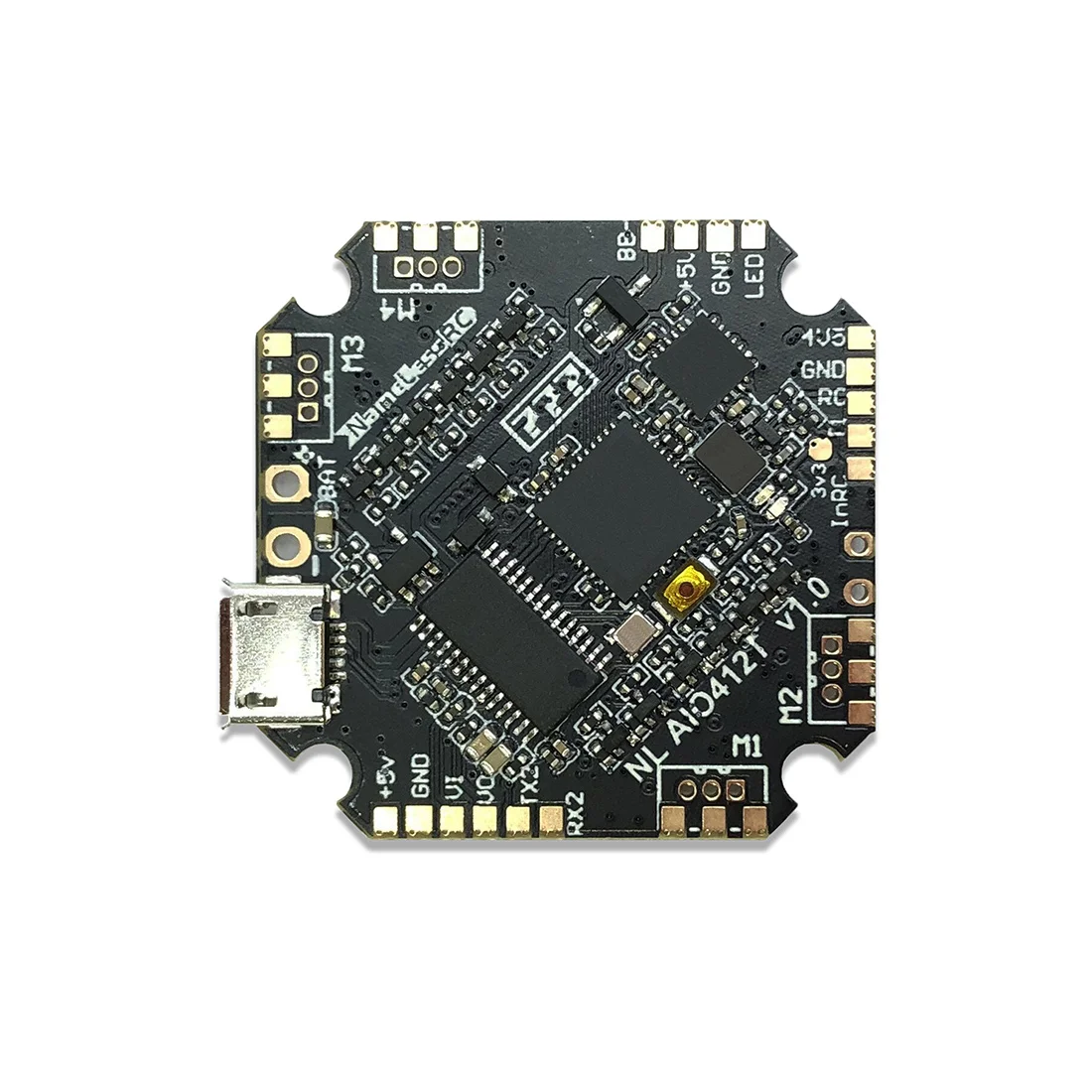 Контроллер полета JMT NameLessRC AIO412T F4 AIO F411 + 12A ESC с мотором 5000KV FE200T 5 8G VTX для гоночного