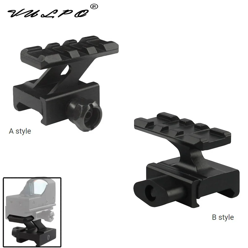 

VULPO High Riser rail Mount scope mount fits 20mm picatinny rail