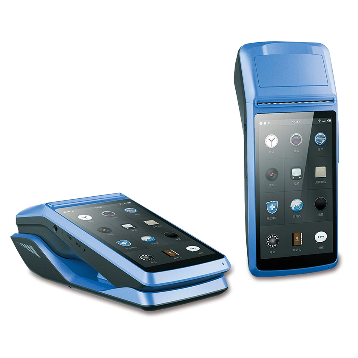 POS терминал NETUM PDA Android чековый принтер ручной Bluetooth Wi Fi 3G NFC сборщик данных