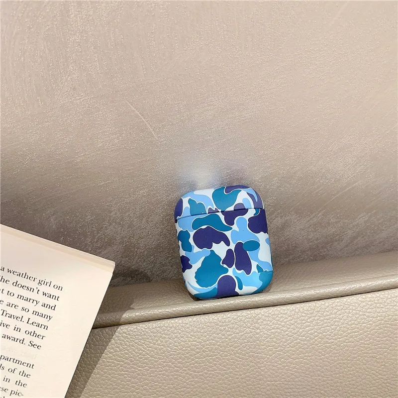 

Hard PC Earphone Case for AirPods Pro Cases Camouflage Earphone Cover For AirPods 1/2 Headset Cover Air Pods 3 Protective Case