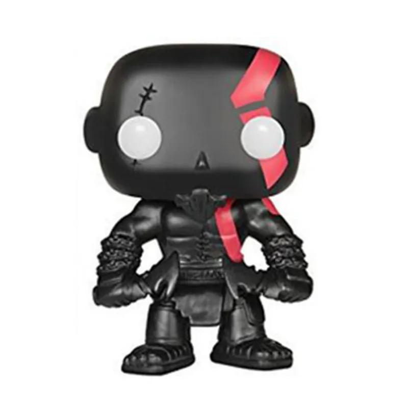 Funko pop God of War Kratos 25# CharactersGaming периферийные устройства ПВХ фигурка игрушки аниме модель для подарка на день рождения - Цвет: 25 black no box