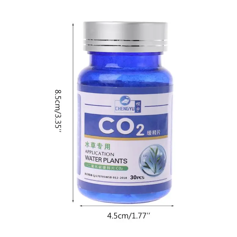 

CO2 Tablet Carbon Dioxide Diffuser For Water Plant Grass Fish Tank Aquarium