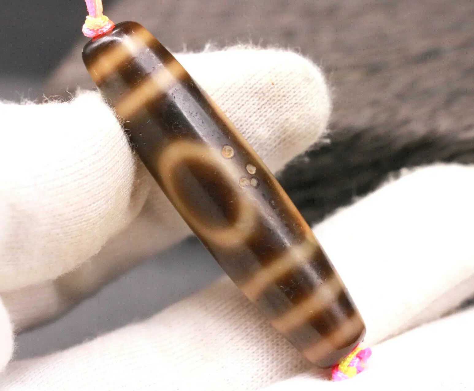 Коллекционные сокровища волшебная сила магия тибетский старый агат цвет