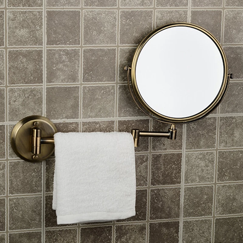 Ванфань зеркала для ванной зеркало макияжа 1x3 Лупа Косметическая ванная 2 лицевая