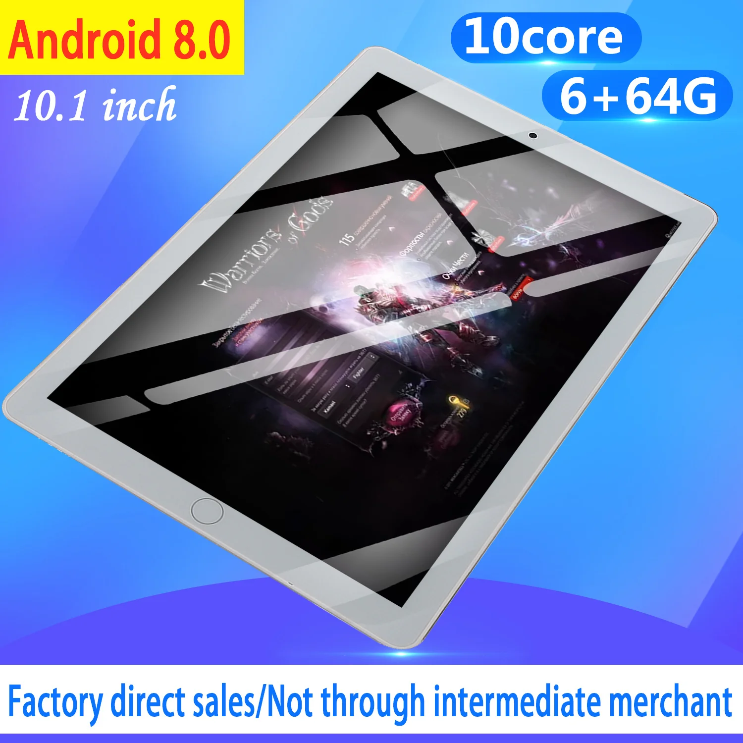 10 дюймовый планшетный ПК с системой андроида и 8 0 объемом памяти 4 Гб/64 ГБ Bluetooth Wi Fi