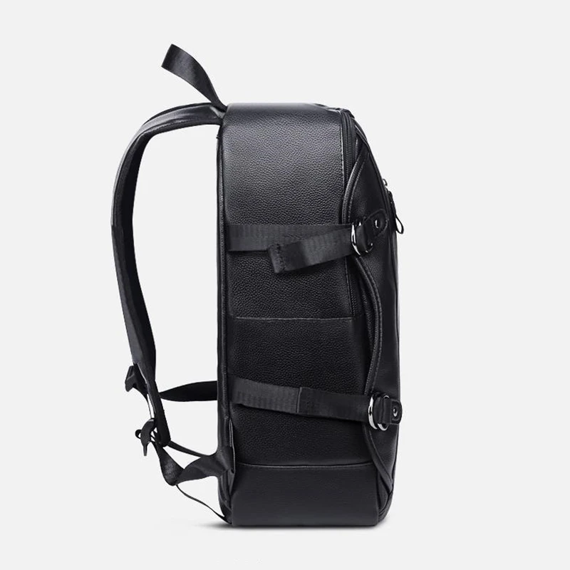 Мужской рюкзак Jonlily винтажный школьный с USB-портом для зарядки из искусственной