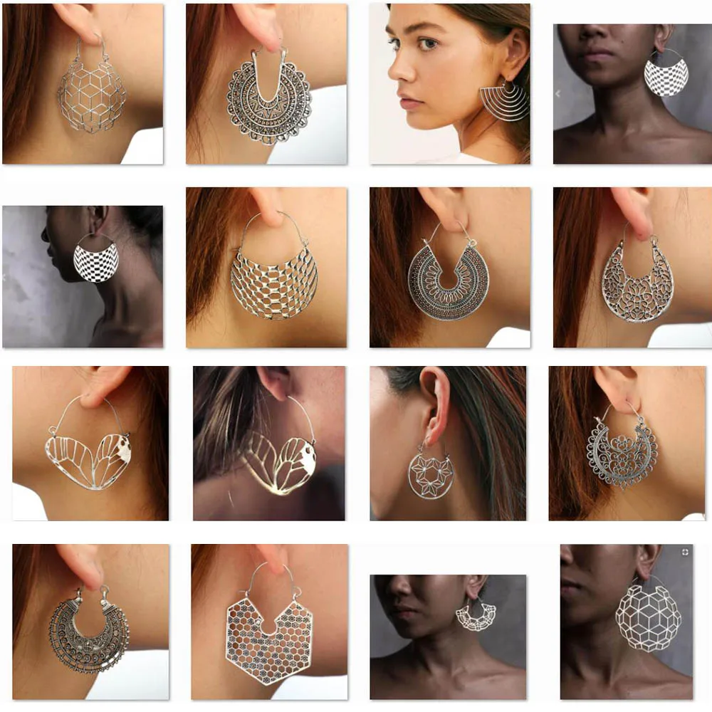 Модные Индийские этнические Драгоценности металлическая подвеска с кисточкой