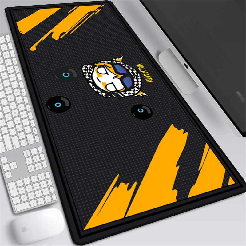 Rainbow Six Siege Gaming mouse pad XXL аниме компьютер большой 90x40 см Коврик для мыши геймер запирающийся край стол для портативного компьютера ноутбука коврик