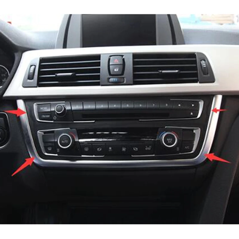 Приборной панели консоли крышка отделка Подходит для BMW 3 4 серии F30 F32 F34 320 420 2013
