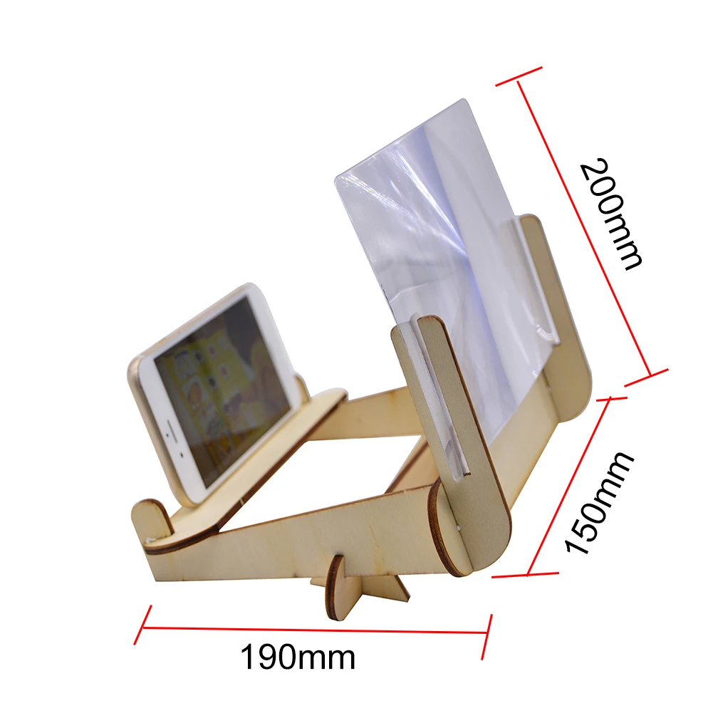 LTP Дети 3D игрушечный объектив научный проект Оптика Эксперимент образование