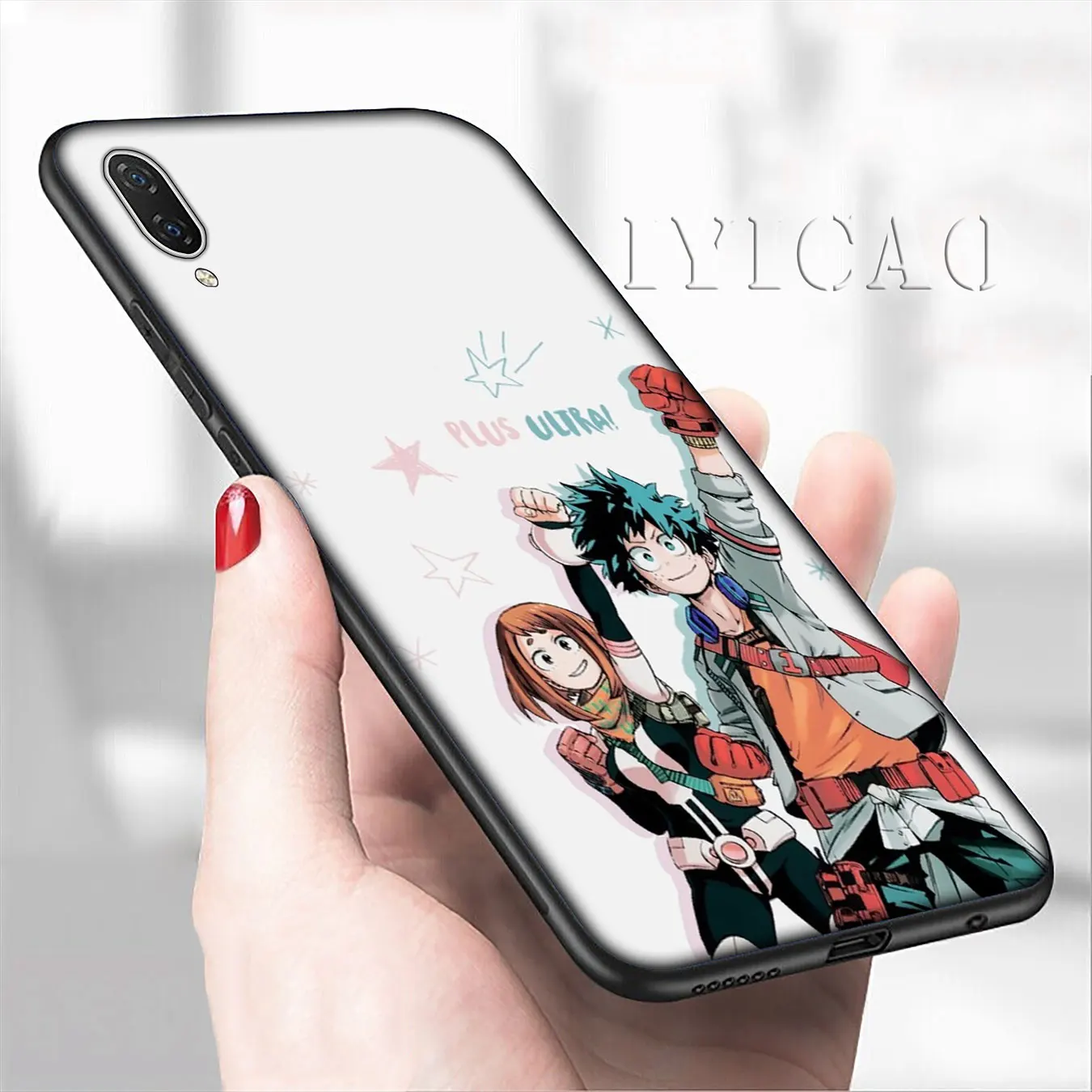 IYICAO с рисунком из мультфильма Мой герой Академии мягкий чехол для телефона Xiaomi mi 9