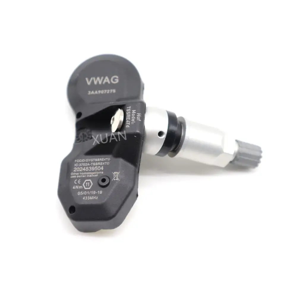 Датчик системы контроля давления в шинах XUAN TPMS 3AA907275F для Volkswagen Tiguan CC Touran Passat 433