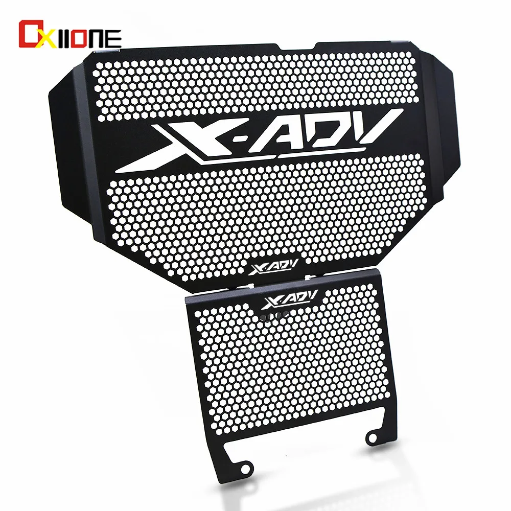 

For HONDA X-ADV X ADV 750 2017 2018 2019 Motorcycle Accessories Radiator Grille Guard Cover Stainless Protection CNC Aluminum