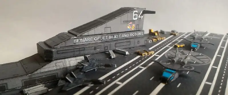 Marvel The Avengers Shield Command Center Helicarrier бумажная форма для украшения ручной работы подарок