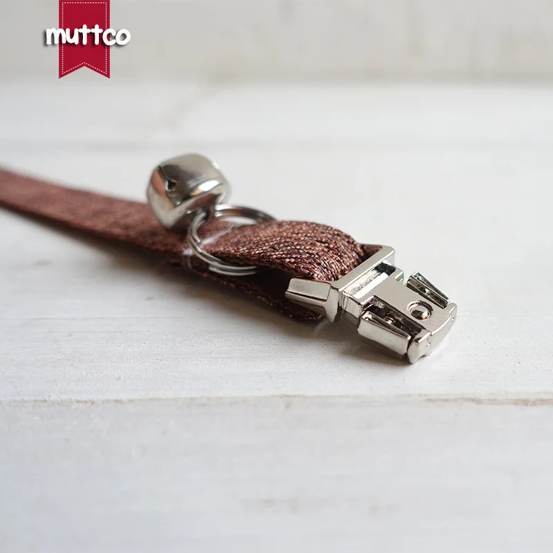 MUTTCO розничная продажа модный дизайн ручная работа высококачественный ошейник с