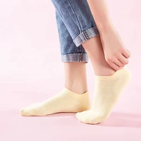 spring and autumn invisible shallow rip socks 2021 hot style womens boat socks womens socks color cotton socks pure color
