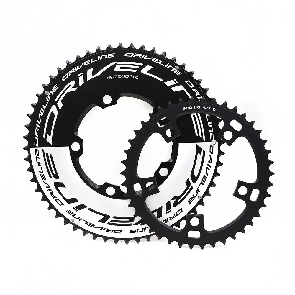 

CNC 56/42 шоссейный велосипед TT 7075 chainring 110BCD