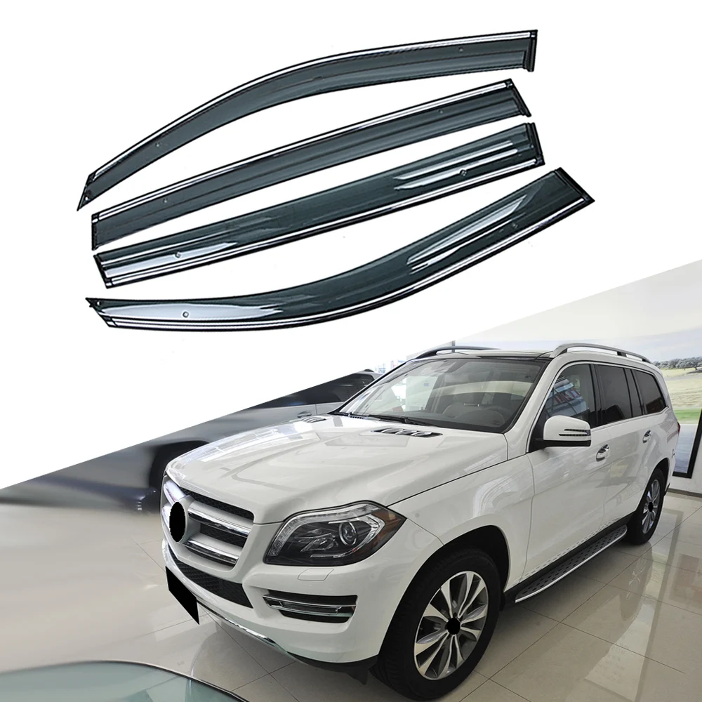Для Mercedes Benz GL GLS 2013 2019 X166 окна автомобиля козырек от солнца дождевое